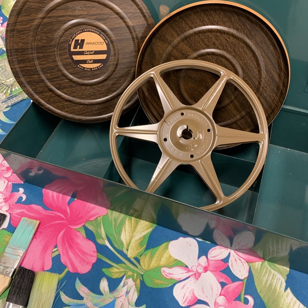 Harwood 8mm reel and can